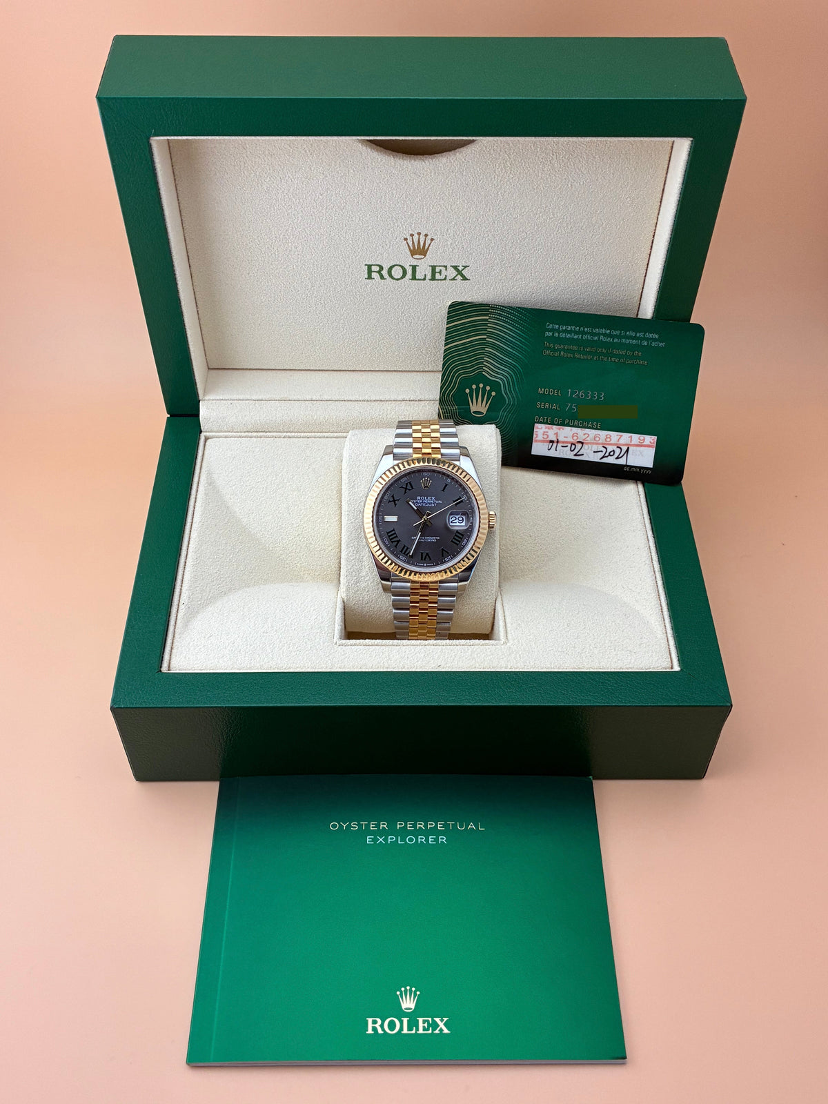Spotlight: The Rolex Datejust 41 "Wimbledon" Ref. 126333 in Two-Tone