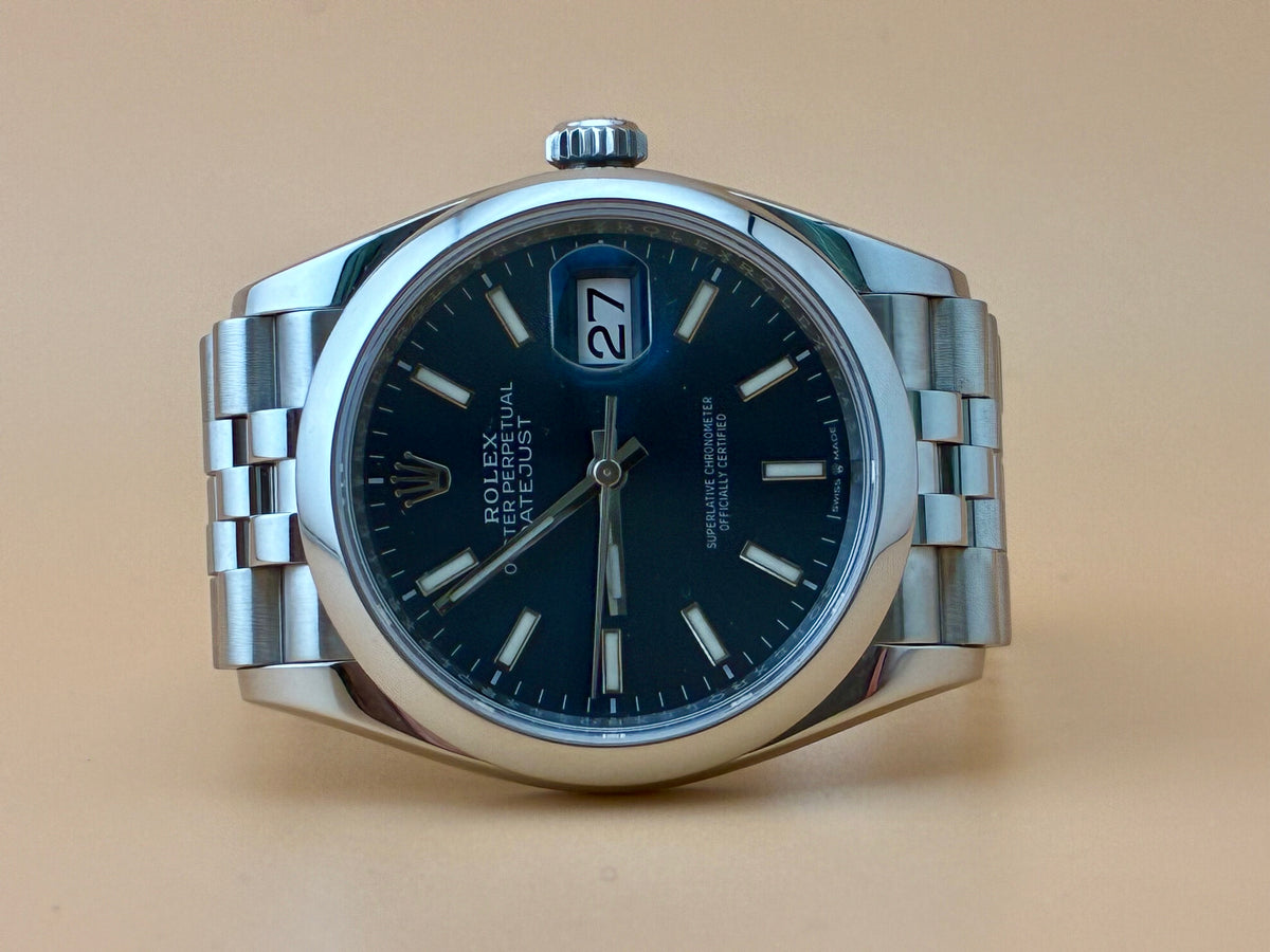 Rolex Datejust 36 Ref. 126200 – Blue Dial – Jubilee – 2021 Full Set