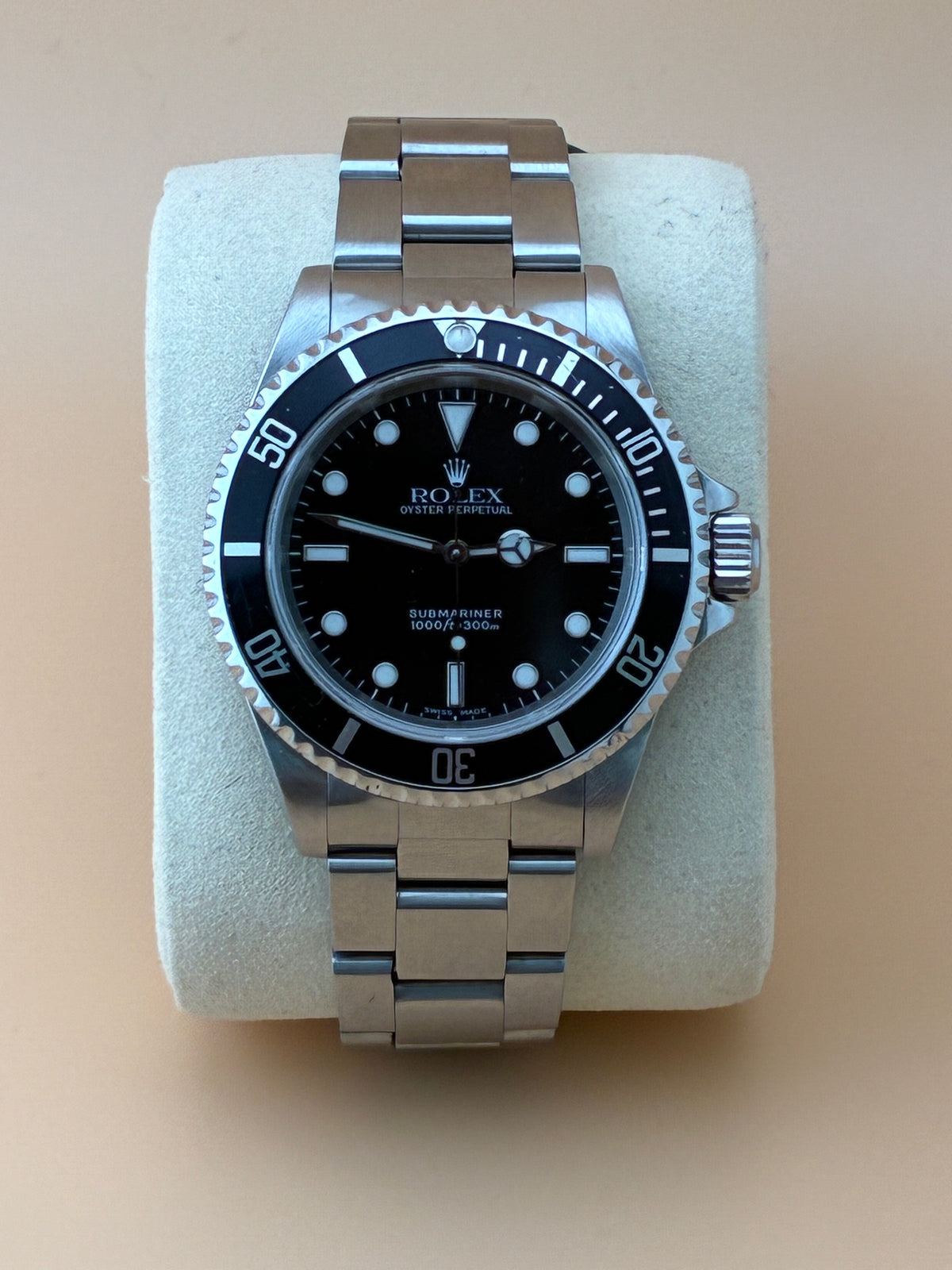 Rolex Submariner 14060 – P-Serial – Circa 2000 – Two-Line Dial