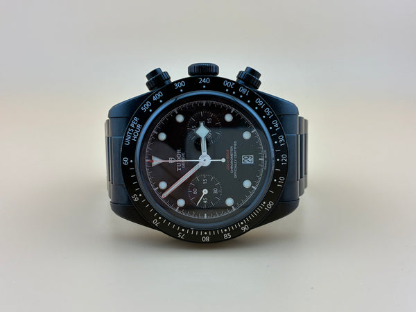 Tudor Black Bay Chrono Dark 79360DK – “All Blacks” Rugby Limited Edition – Full Set – 2021