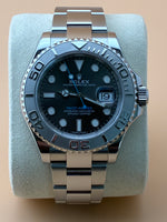 Rolex Yacht-Master 40 116622 – Rhodium Dial – Platinum Bezel – Full Set – 2019 - Image 1