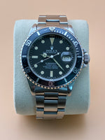 Rolex Submariner Date 16800 – Matte Dial – Faded Navy Bezel – Freshly Serviced – Circa 1983/1984 - Image 1