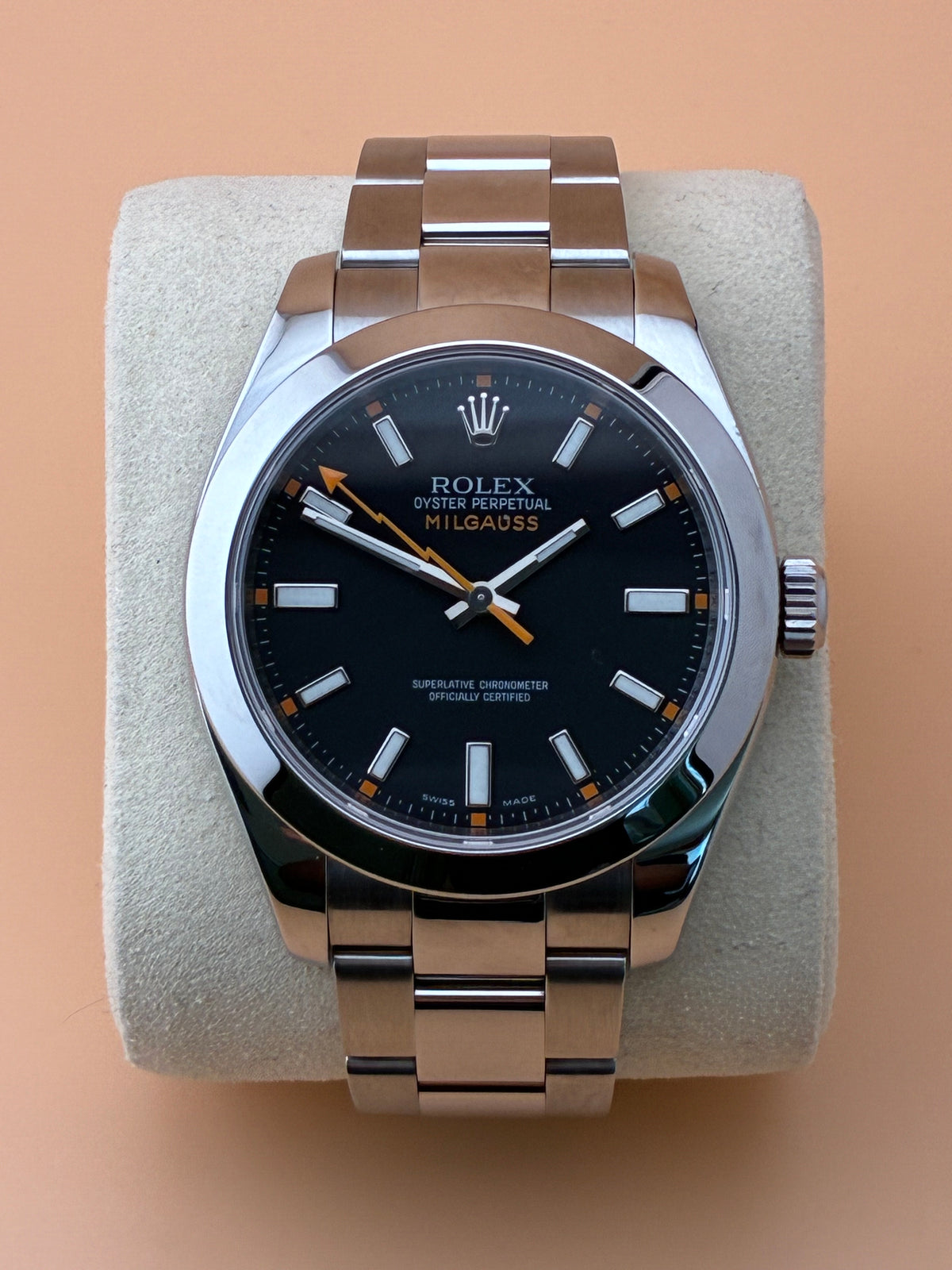 Rolex Milgauss Ref. 116400 (2008) Full Set - Full Overhaul - 2 year Warranty