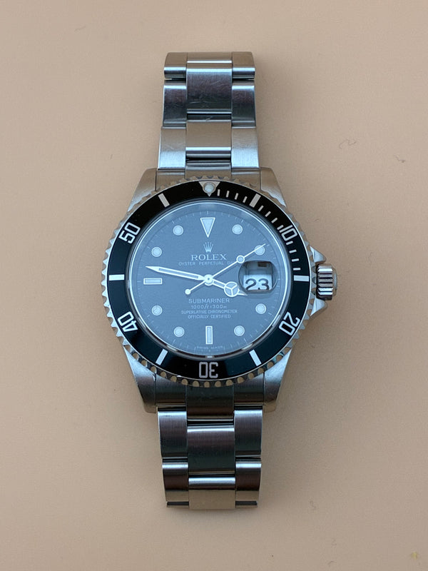 Rolex Submariner Date 16610 – Z Serial – Full Set – Appears Unpolished