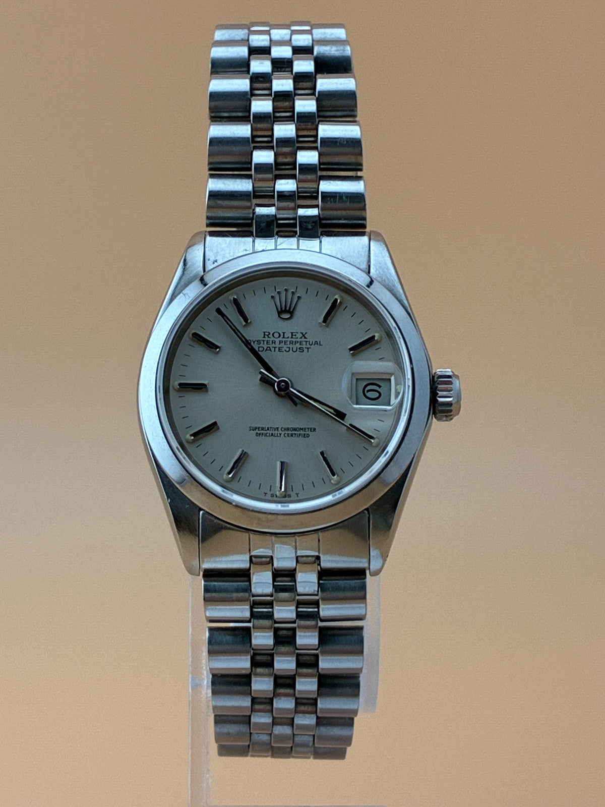Rolex Datejust 31mm Ref. 6824 (1978) – Champagne Dial – Jubilee Bracelet – Recently Serviced