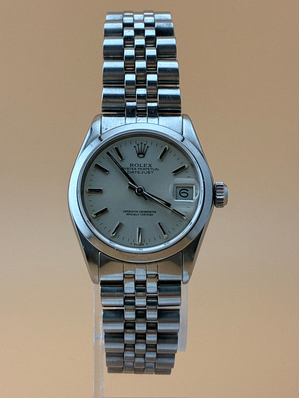 Rolex Datejust 31mm Ref. 6824 (1978) – Champagne Dial – Jubilee Bracelet – Recently Serviced
