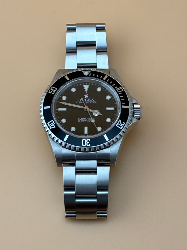 Rolex Submariner 14060M – 2-Line No Date – Classic Aluminum Bezel