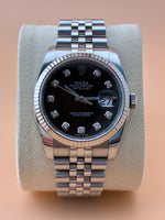 Rolex Datejust 36 116234 – Black Diamond Dial – Super Jubilee – Full Set 2019 - Image 12