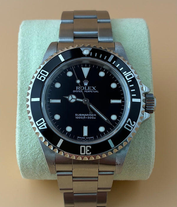 Rolex Submariner 14060M 2-Line – Rolex CPO 2024 – Excellent Condition