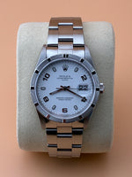 Rolex Oyster Perpetual Date 15210 - White Arabic Dial - Circa 1999 - Image 1