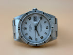 Rolex Oyster Perpetual Date 15210 - White Arabic Dial - Circa 1999 - Image 3